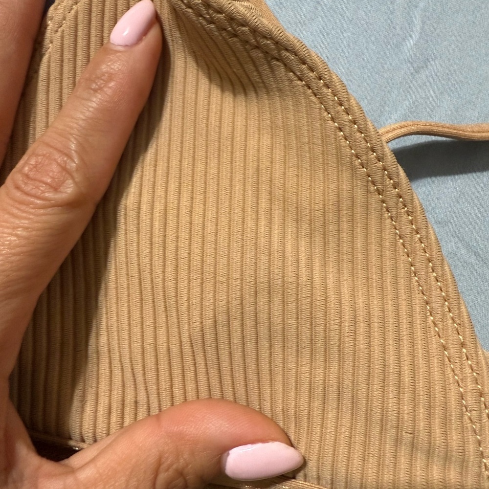 Nude Ribbed Frankie’s Bikini Set - Picture 4 of 8